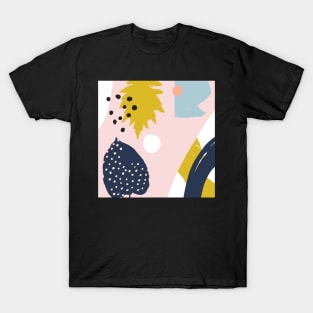 Summer Fun Abstract Pattern T-Shirt